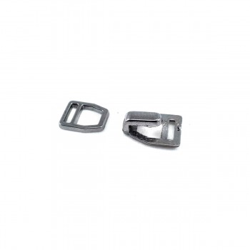 ▷ Hook and Eye Clasp Types and Models - Hook and Eye Buckle 7,5 mm Frog  Fasteners