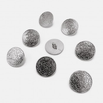 20PCS Large Craft Sewing Resin Buttons - 4 Hole Flatback Button Round 28mm  Button Set for Men Women Blazer, Coat,Uniform,Shirt, Suit Jacket PT281