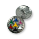 Enamel Shank Buttons - Coat and Jacket Buttons 27 mm 44 L B 123