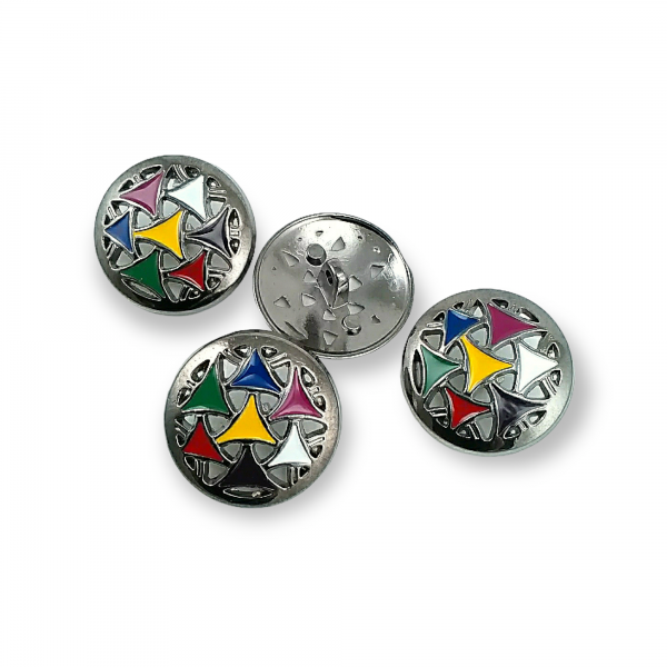 Enamel Shank Buttons - Coat and Jacket Buttons 27 mm 44 L B 123