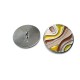 Coat and Outdoor Wear Button Metal Color Combination 28 mm 44 L B 83 MN V1