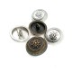 Bayan Ceket Düğmesi Çiçekli  İşlemeli Ayaklı Düğme 21 mm  - 32 boy E 1055