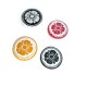 Kid's Buttons Sewing Metal Shank Button Colored Daisy Patterned 15 mm - 24 L E 114 MN