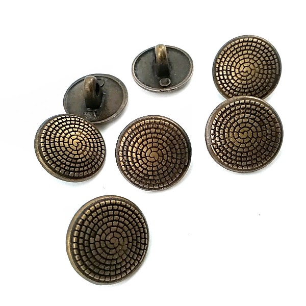 Shank Button 15 mm - 24 L Spiral Pattern E 120