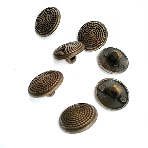 Shank Button 15 mm - 24 L Spiral Pattern E 120