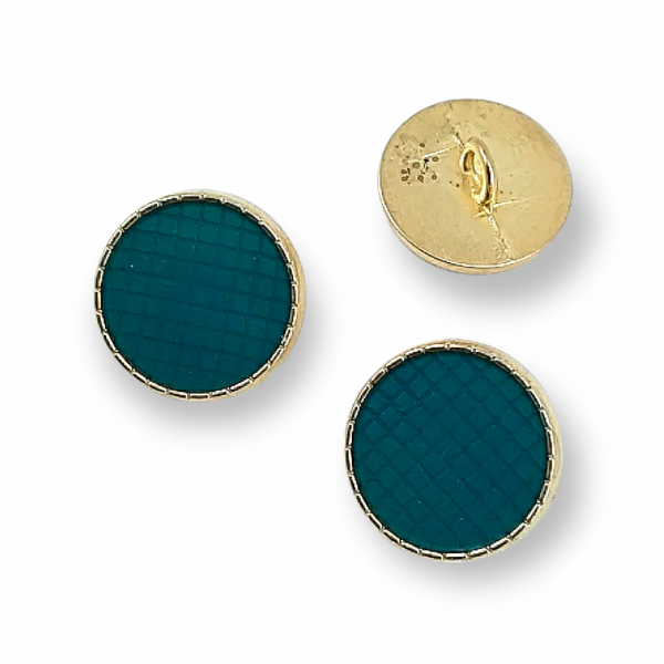 Ceket Kol Düğmesi 18 mm 28 Boy Mineli Metal Ayaklı Düğme E 1245