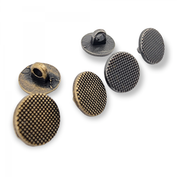 Shank Button Waffle Pattern 11 mm 18 L E 1344