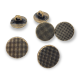 Shank Button Waffle Pattern 11 mm 18 L E 1344