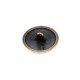 Cat Crest Elegant Shank Button 23 mm - 36 L E 1380