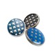 Jacket and Coat Button Enamel Zamak Button 22 mm - 36 L E 1648