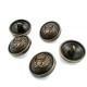 Coat and Jacket Button Crown and Wing Pattern 23 mm - 36 L  E 1653