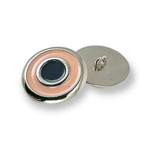 Bahar Renkleri Mineli Blazer Ceket Kaban Düğmesi Ayaklı Metal Düğme 22 mm 36 Boy E 1949 V2