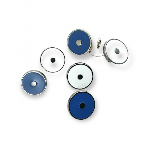 Enamel Blouse and Dress Button 15 mm - 24 L E 2089