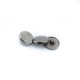 Flat Coin Shape Metal Foot Button 17 mm - 27 L E 2135