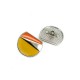 Ceket ve Mont Düğmesi Mineli Turuncu Hardal Renkler 20 mm - 32 boy E 2196 MN V2