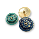 Coat Button 30 mm - 48 L Enameled Outerwear Button E 537