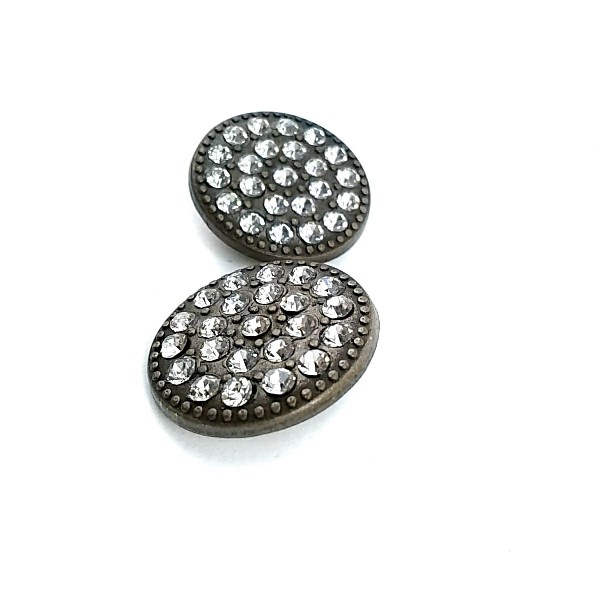 Rhinestone Button Coat Jacket Cardigan Coat Button 24 mm - 38 L  E 579