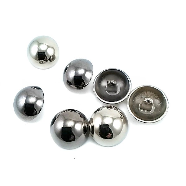 Half Ball Button Shank Metal Button 19 mm 31 L E 86
