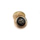 Blazer Ceket Düğmesi Kalkan Desenli Siyah Mineli 21 mm - 32 boy E 965 V3