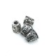 Zinc Alloy Cord End  Entry 15 mm Length  Diameter 6 mm E 1024