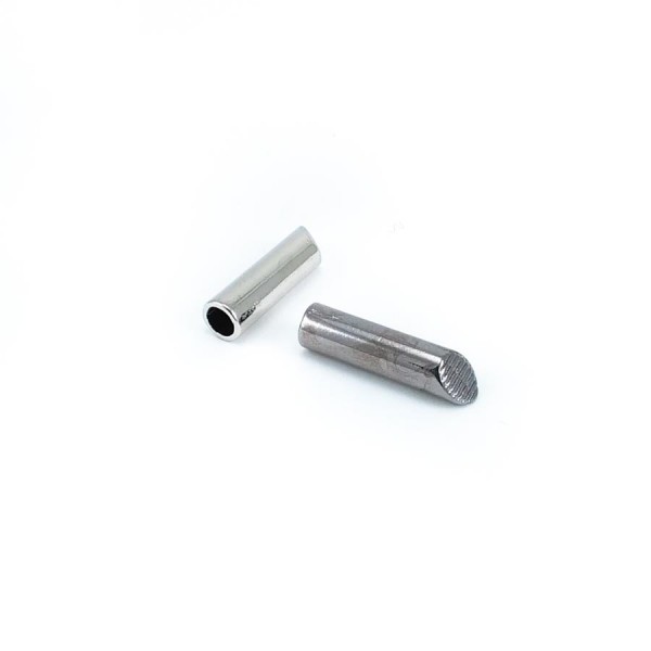 Cord End Cap Metal Diameter 6 mm 25 mm E 2009