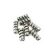 Cord End Hole 5 mm , Lace End Metal Spiral 17 mm E 2125