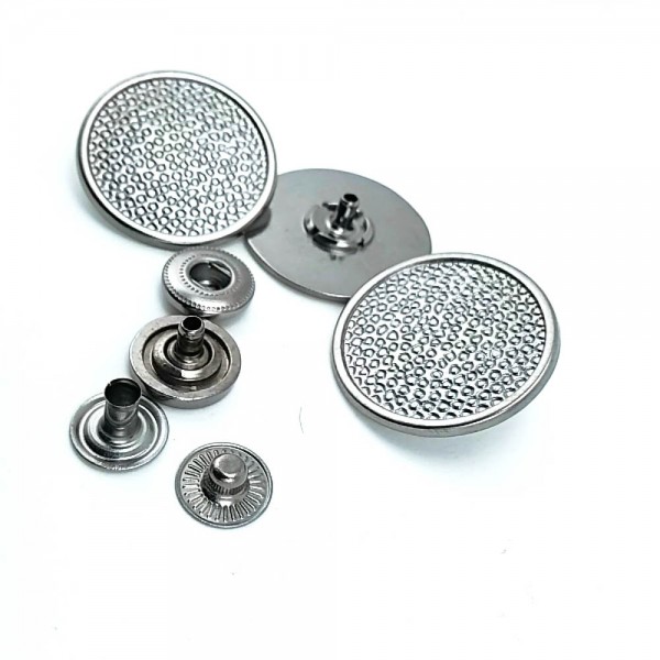 Outerwear Snap Fasteners Patterned Snap Button 27 mm 43 L B 29