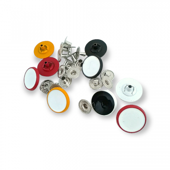 Enamel Snap Fasteners Simple and Aesthetic Snap Button 18 mm - 29 L  E 1002
