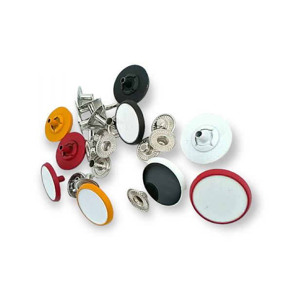 Enamel Snap Fasteners Simple and Aesthetic Snap Button 18 mm - 29 L  E 1002