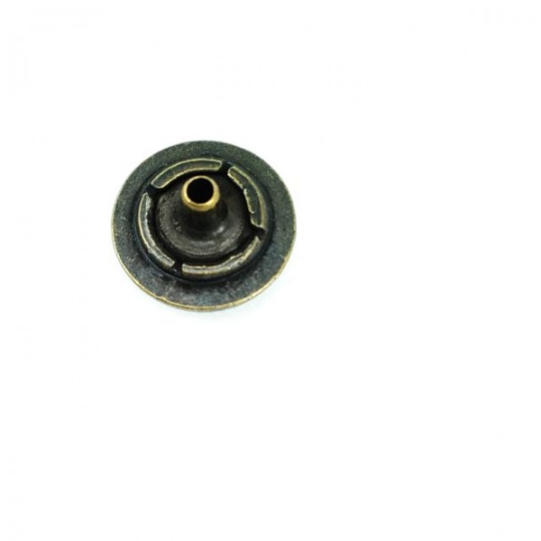 Line Pattern Snap Fasteners Button Coat Snap 15 mm - 24 L E 1025