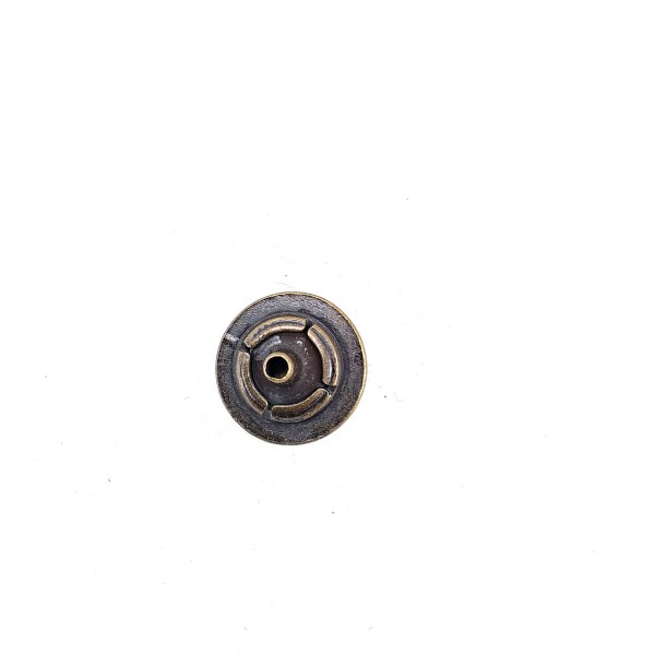 Çıtçıt Düğme İnce Çizgi Desenli Mont Düğmesi 15 mm 24 boy E 1404
