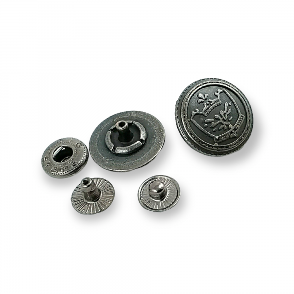 Snap Fasteners Cup Crown Logo 19 mm 30 L E 1448 V1