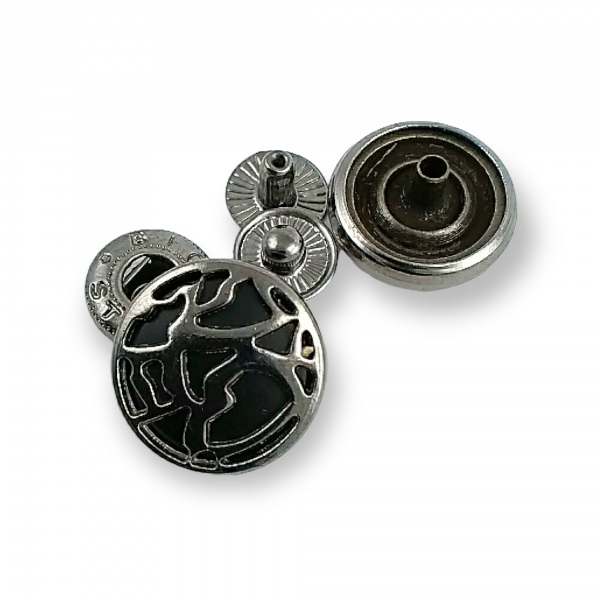Jackets and Coats Enameled Snap Button 17 mm - 28 L E 1474