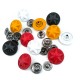 Metal Star Design Snap Fasteners Button Matte Paint 17 mm - 27 L E 1482 MN