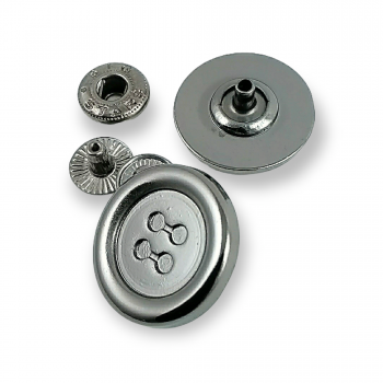 Sewing Button Design Snap Fasteners Button 22 mm - 34 L E 1504