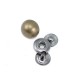 Metal Snap Fasteners Half Ball Button 13 mm - 22 L E 160