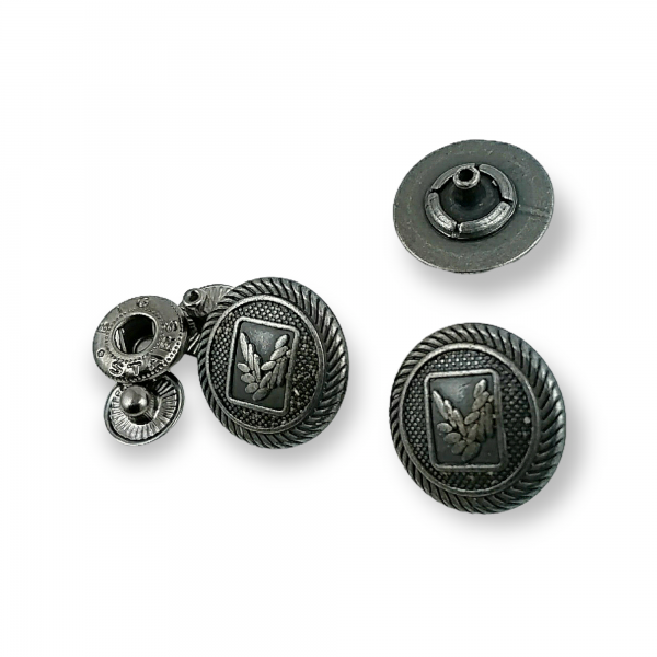 Yonca Logolu Çıtçıt Düğme 15 mm 28 boy E 1634
