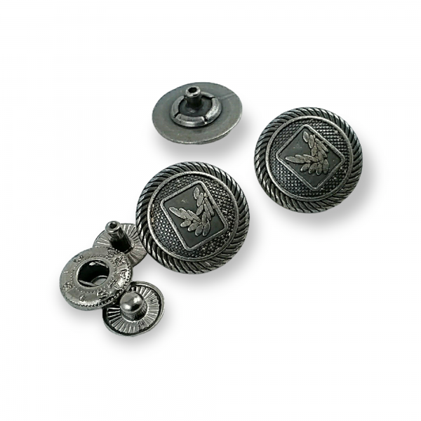 Yonca Logolu Çıtçıt Düğme 15 mm 28 boy E 1634