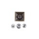 Pyramid Shape Snap Fasteners Button 24x24 mm E 1696