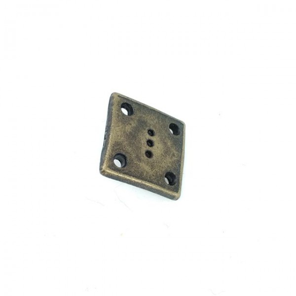Square Snap Fasteners Button Hole and Dot Pattern 15 x 15 mm E 172