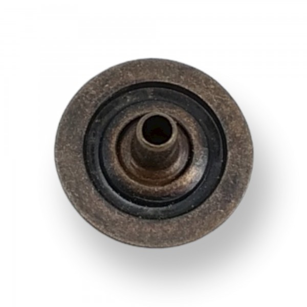 Hafif Bombeli Zamak Çıtçıt Düğme 14 mm - 22 boy E 1851