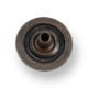 Slightly Convex Zamak Snap Fasteners Button 14 mm - 22 L E 1851