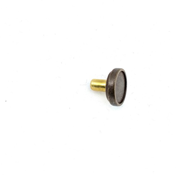 Düz Mineli Çıtçıt Düğme 9 mm - 14 boy E 1877