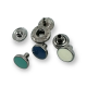 Flat Enamel Snap Fasteners Button 9 mm - 14 L E 1877