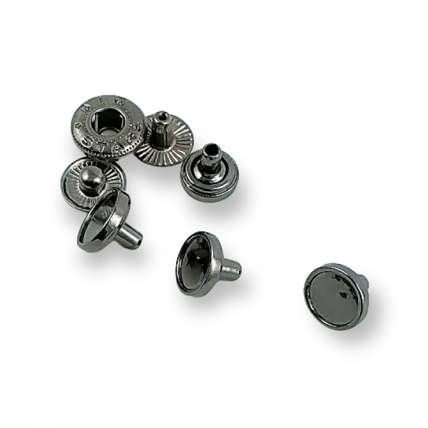 Flat Enamel Snap Fasteners Button 9 mm - 14 L E 1877