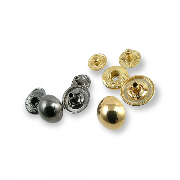 Snap Button Ball Button Metal 15 mm - 20 L E 204