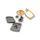 Square Snap Button Outerwear Snap Fasteners 23 mm x 20 mm E 2216