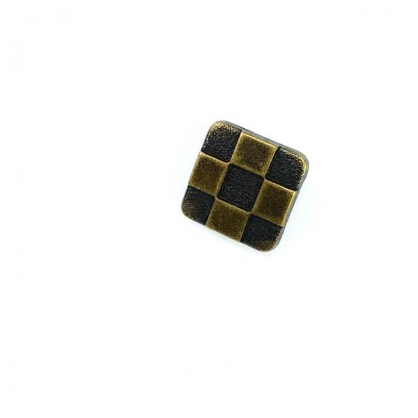 Snap Fasteners Button Square Domino Pattern 15 x 15 mm E 293