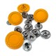 Enamel Snap Metal Button 22 mm - 36 L  For Jacket and Coat Button E 421