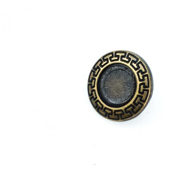 Enamelled Metal Snap Fateners Button 17 mm - 28 L  E 439